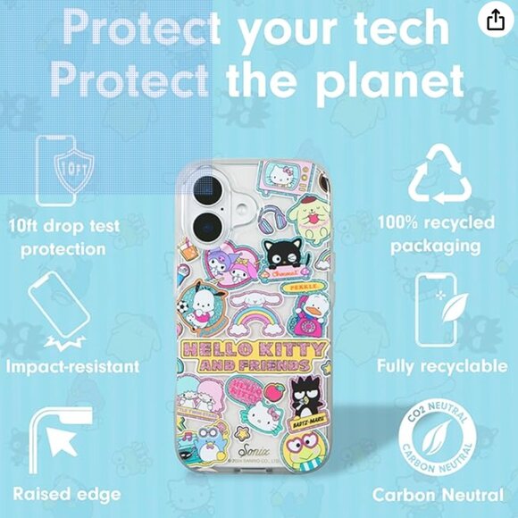 Sonix x Sanrio Case for iPhone 16 | MagSafe Compatible | 10ft Drop Tested 😻💕 - Picture 3 of 6